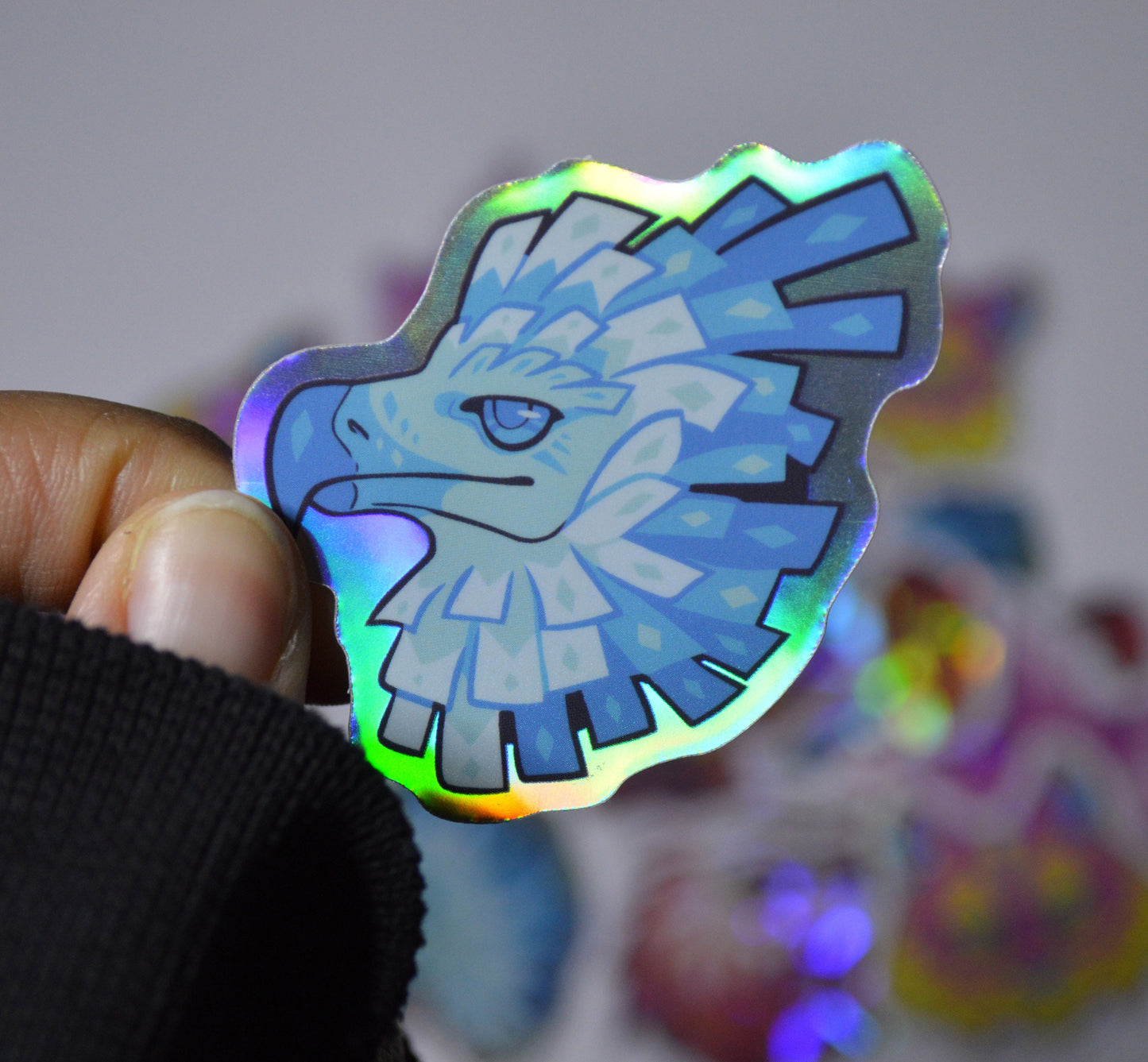 Holographic Animal Stickers
