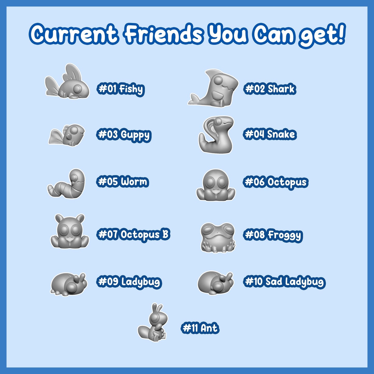 Little Guy Mystery Figure (11 possible friends!)